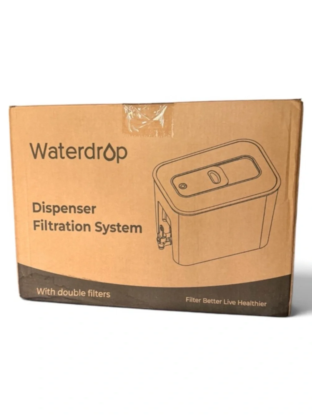 Waterdrop WFD-22L-DF 40-Cup Dual Filter Water Dispenser NIB